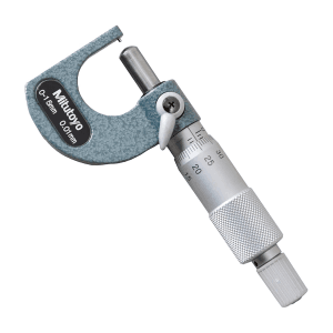 Mitutoyo 0 - 15 mm Spherical Anvil Tube Micrometer (Carbide-tipped Spindle), 115-201