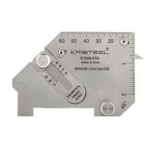 Kristeel 0 - 60 mm / 0 - 60° Bridge Cam Type Welding Gauge, BCWG