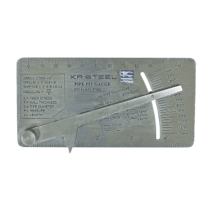 Kristeel 0 - 13 mm Pipe Pit Welding Gauge, PPG