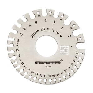 Kristeel 1-36 SWG Round Wire Gauge, 1505