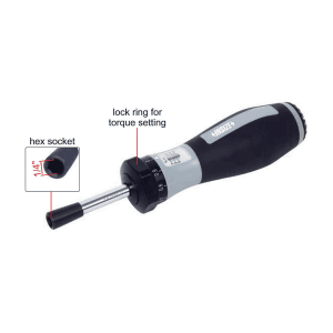 Insize 172 mm Torque Screwdrivers, IST-MG100