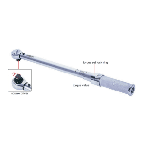Insize 6 - 30 nm Torque Wrench (3/8 Inch Sq. Drive), IST-9WM30