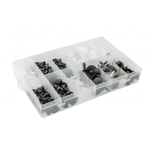 Hogert 255 Pcs Trim Clips Assortment Set for Volkswagen Cars, HT8G560