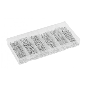 Hogert 555 Pcs Cotter Pin Assortment Set, HT8G504