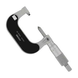 Mitutoyo 25 - 50 mm Screw Thread Micrometer (8 - 5 TPI), 125-110