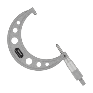 Mitutoyo 75 - 100 mm Screw Thread Micrometer (24 - 14 TPI), 125-117