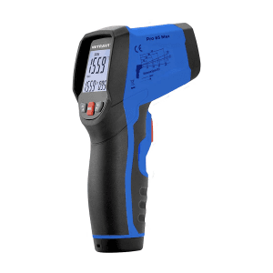 Metravi 800°C Temperature Range With Circular Laser Sighting Non-contact cum Contact Infrared Thermometer, PRO-65 MAX+