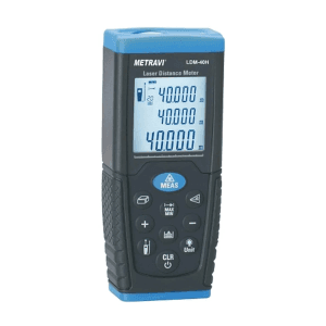 Metravi 40 Mtr Laser Distance Meter With Area / Volume Calculations, LDM-40H