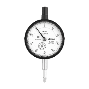 Mitutoyo 0 - 10 mm Standard Type Dial Indicator (Lug Back), 2046 A