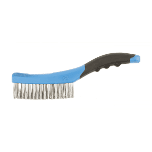 Hogert 260 mm Inox Wire Brush with Plastic Handle, HT3B630