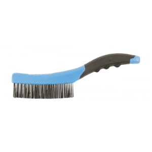 Hogert 260 mm Steel Wire Brush with Plastic Handle, HT3B632