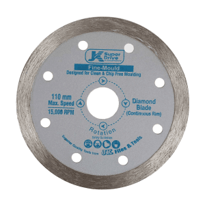 JK Continuous Rim 5 inch / 125 mm Diamond Cutting Blades (Fine Mould), SD9060175