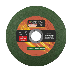 JK 107 x 1.2 x 16 mm Single Mesh Green Cutting Disc (Pack Of 25 Pcs), SD9060288