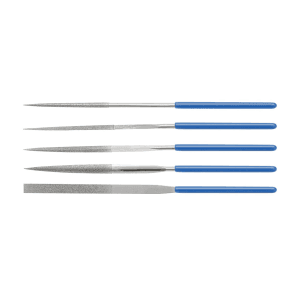 Hogert 140 mm Diamond Needle File Set (Pack Of 5 Pcs), HT3B808