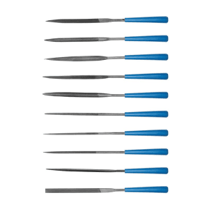 Hogert 140 mm Needle File Set (Pack Of 10 Pcs), HT3B809