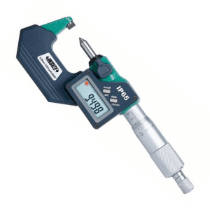 Insize 0 - 25 mm Digital Crimp Height Micrometer (Type B), 3566-25BA