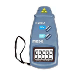 Meco-G 2.5 - 99999 RPM Non-Contact Digital Tachometer (RPM Meter), R-2034A