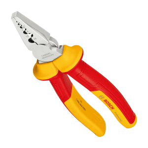 Bosch 7 inch / 180 mm Insulated Crimping Plier, 1 600 A02 NE6