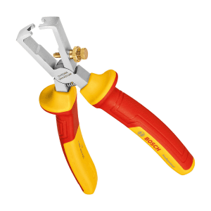 Bosch 6 inch / 160 mm VDE Universal Wire Stripper Plier, 1 600 A02 NE7