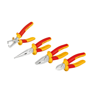 Bosch 4 Pcs Insulated Pliers Set, 1 600 A02 NG1