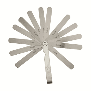 Mitutoyo 0.05 - 1 mm / 100 mm Blade Length Feeler Gauge (13 Leaves), 184-305S