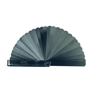 Mitutoyo 0.05 - 1 mm / 100 mm Blade Length Feeler Gauge (28 Leaves), 184-313S