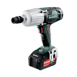 Metabo 18V / 2 x 4 Ah Li-ion Cordless Impact Wrench, SSW 18 LTX 600