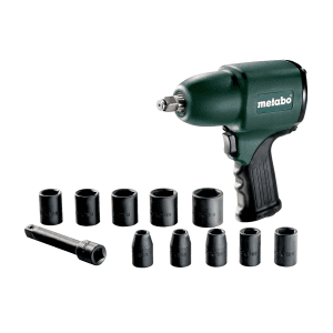 Metabo 1/2 inch Air Impact Wrench Set, DSSW 360