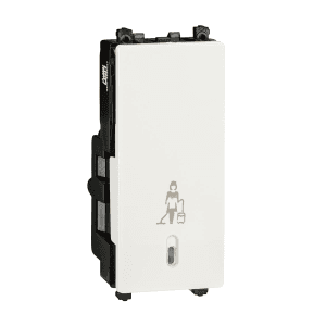 Schneider Electric Zencelo 2 Module Make My Room Switch - White (Pack of 10 Pcs), INH8453(BZ)
