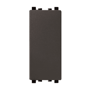 Schneider Electric Zencelo 1 Module Blank Off Unit - Dark Grey (Pack of 10 Pcs), IN8430X(BZ)