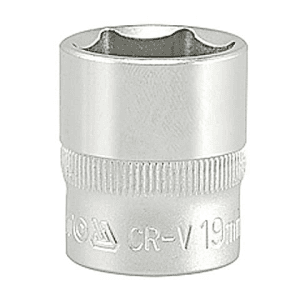 Yato 19 mm / 3/8" Dia 6PT Hexagonal Socket, YT-3814