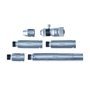 Baker 50 - 150 mm Precision Tubular Internal Micrometer (Extension Rod Type), MMT 150
