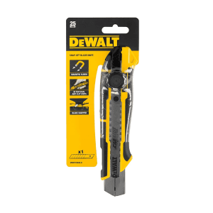 Dewalt 25 mm Snap-off Knife With Thumb Wheel Lock, DWHT10333-0