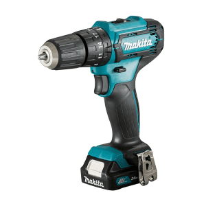 Makita 12V Max CXT Li-Ion 10 mm (3/8") Cordless Hammer Drill Driver with Charger & 2 Pcs 1.5Ah Batteries, HP333DWYE