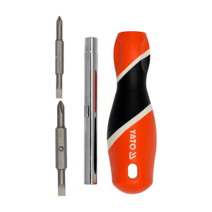 Yato 6 In 1 Interchangeable Screwdriver Set, YT-25971