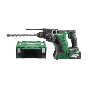 HiKoki 18 - 36 V / 2.5 - 5.0 Ah Li-ion Cordless Rotary Hammer (Brushless), DH36DPAWRZ