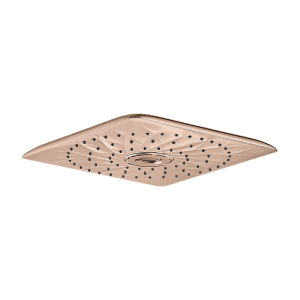 Kohler Rain Max 254 mm Square Single-Function Rainhead In Brushed Rose Gold Finish, K-26855IN-BRD