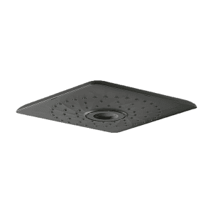 Kohler Rain Max 254 mm Square Single-Function Rainhead In Matte Black Finish, K-26855IN-BL