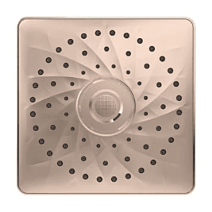 Kohler Rain Max 254 mm Square Single-Function Rainhead In Rose Gold Finish, K-26855IN-RGD