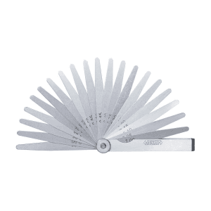 Insize 0.02 - 1.00 mm Feeler Gauge (17 Blades), 4602-17