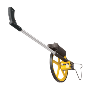 Freemans 10km Plastic Measuring Wheel With Pistol Grip (Yellow & Black), MW03