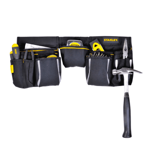 Stanley 11 Pockets Hardwearing Strong and Durable Denier Fabric Tool Apron, STST511304