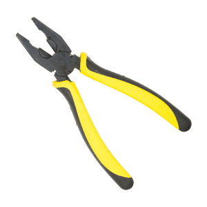 Stanley 8 inch / 200 mm Sturdy Steel Combination Pliers Double Colour Sleeve, 70-482