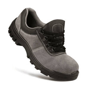 Paragon Suede Leather Safety Shoe 739 - Metal Toe (Grey), PU0739G