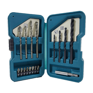Makita Drill & Screw BIT Set (Pack of 17 Pcs), D-40200