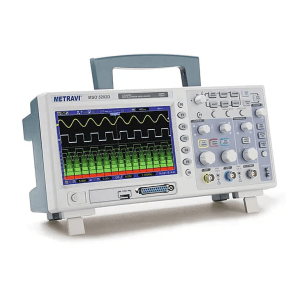 Metravi 60MHz / 500MSa/Sec Sampling Rate Mixed Signal Oscilloscope, MSO-5202D
