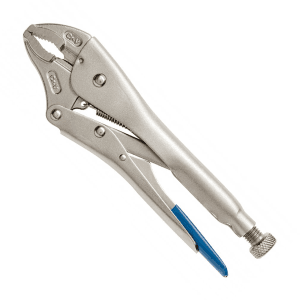 Hogert 10 inch / 250 mm Locking Plier With Round Jaws, HT1P380