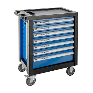 Hogert 7 Drawers Tool Cabinet with Tools (252 Pcs), HT7G058