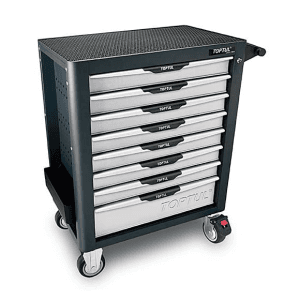 Toptul 746 x 462 x 805 mm 8 Drawer Pro-Plus Series Mobile Tool Trolley, TCBL0803