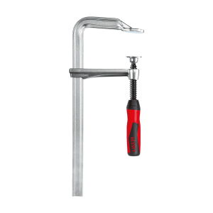 Bessey 160 mm All-Steel Screw Clamp with 2-component Plastic Handle, GZ16-2K